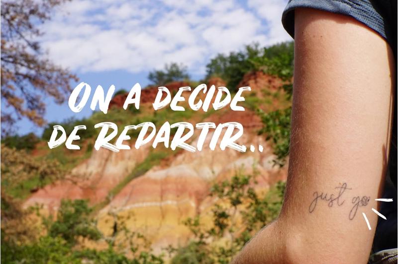 Tatouage just go sur un bras, au moment ou Marie et Christophe decident de repartir